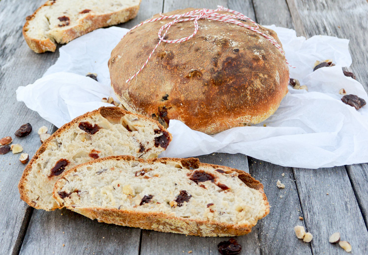 CherryHazelnut Bread The Floating Kitchen