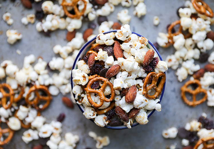 Salty, Sweet and Smoky Popcorn Snack Mix The Floating Kitchen
