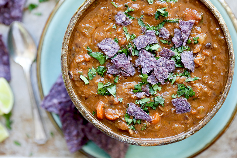 Lentil and Black Bean Soup with Italian Sausage The Floating Kitchen