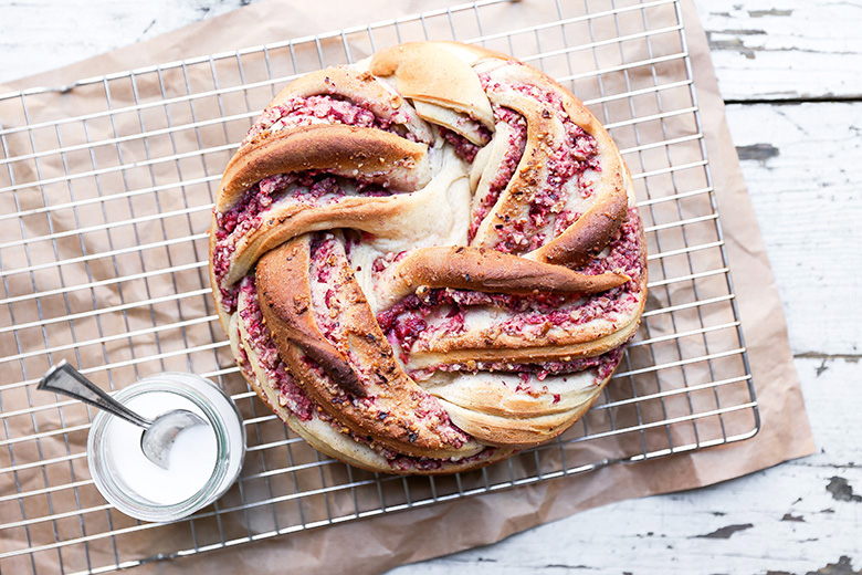 Cranberry Pecan Braided Bread | www.floatingkitchen.net