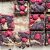 Chocolate Peanut Butter Brownies with Raspberries