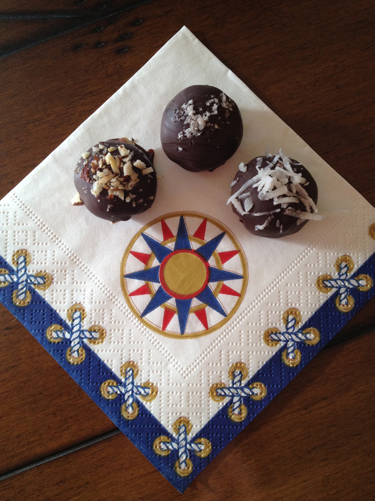 Hand Rolled Dark Chocolate Ganache Truffles