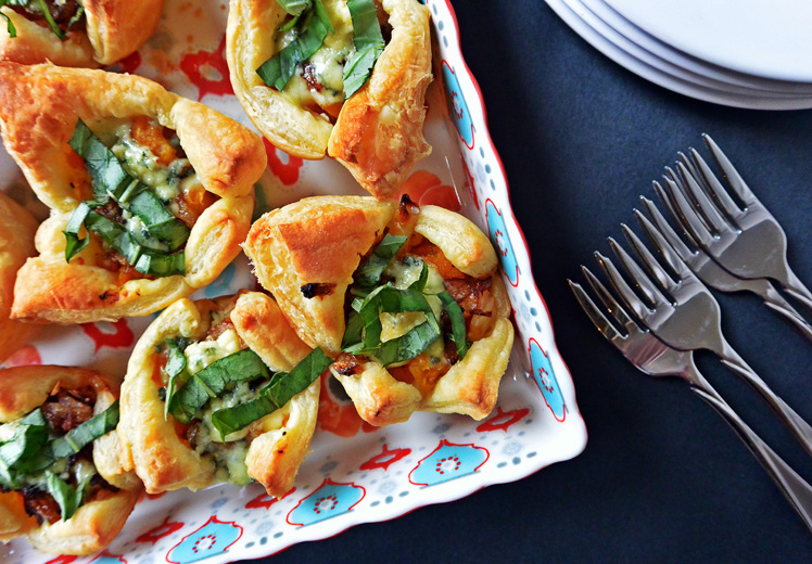 Cheesy Butternut Squash Bites