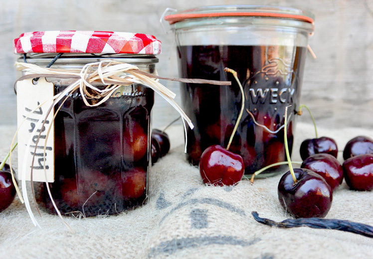 Cherry-Vanilla Infused Bourbon