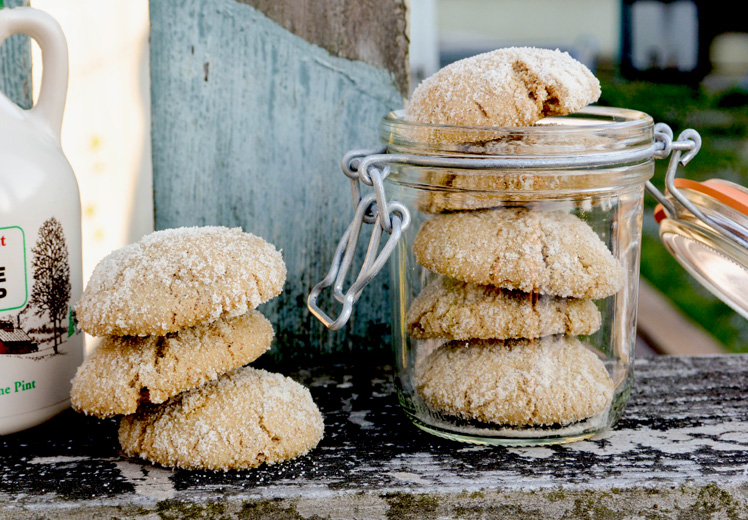 Maple Ginger Snaps