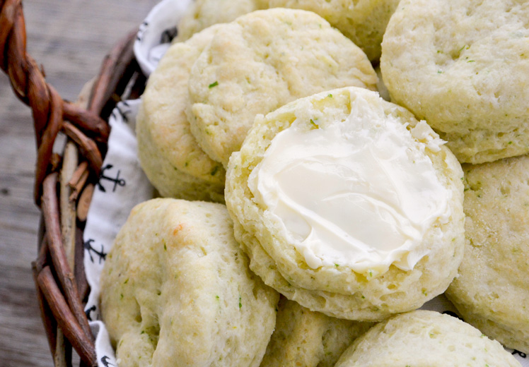 Buttermilk Biscuits with Brie and Chives