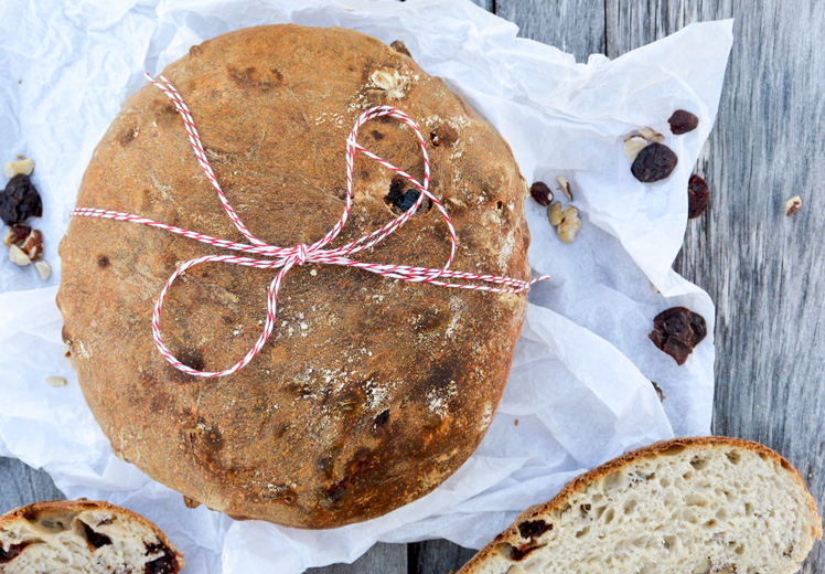 Cherry-Hazelnut Bread