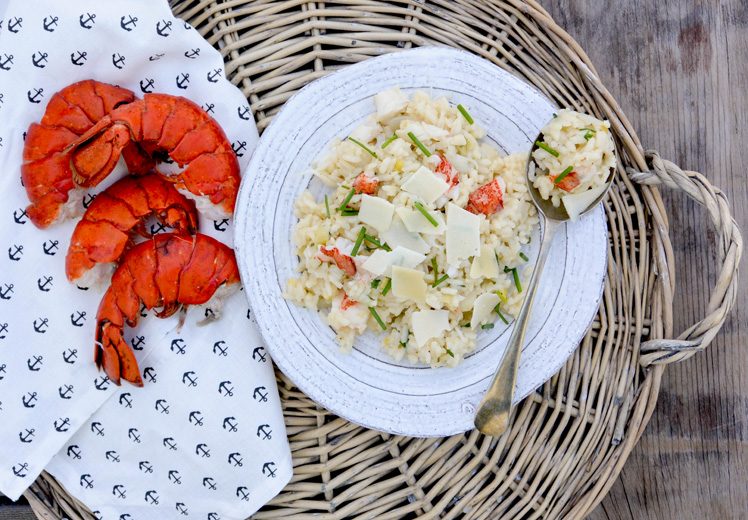 lobster risotto {and surprise i moved!}