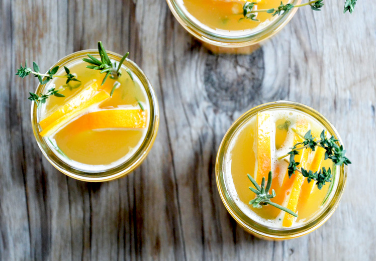 Wheat and Orange Sangria