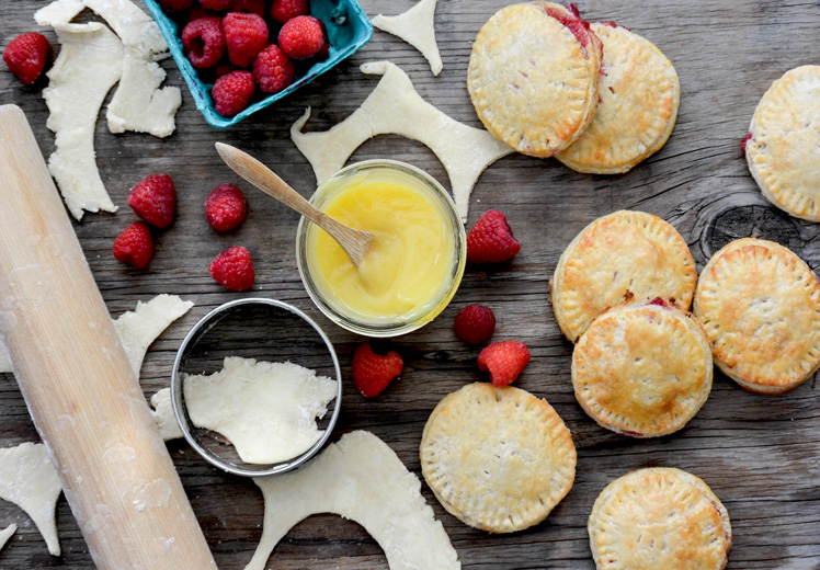 Lemon-Raspberry Hand Pies