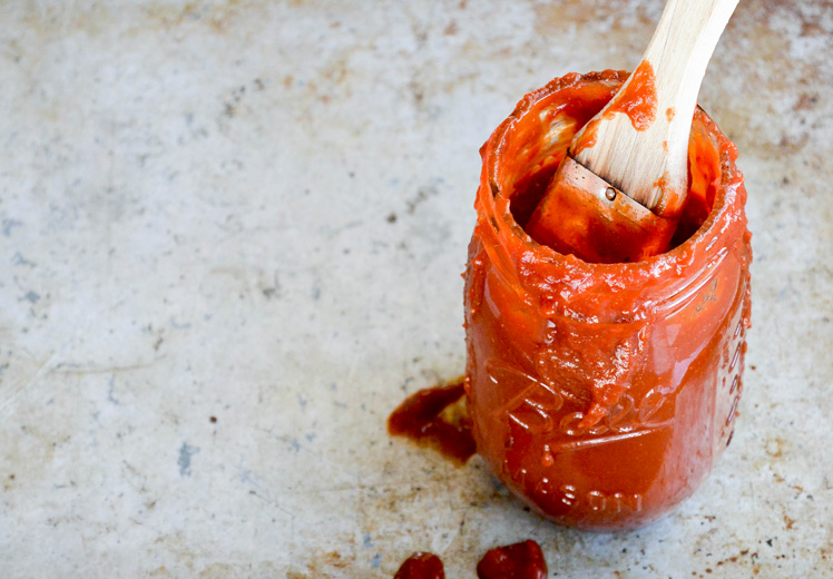 Maple-Bourbon Apricot Barbecue Sauce