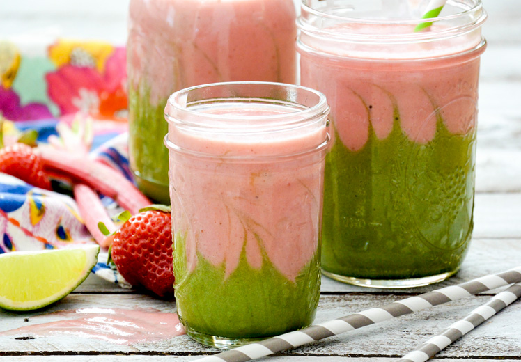 Spring Celebration Layered Smoothies