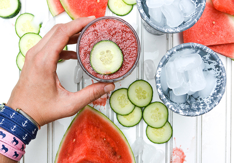 Watermelon Cucumber Cooler