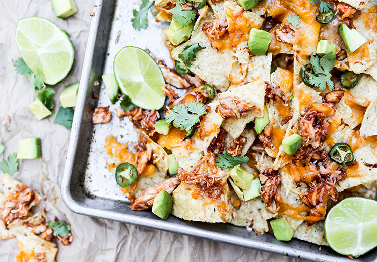 Barbecue Chicken Nachos