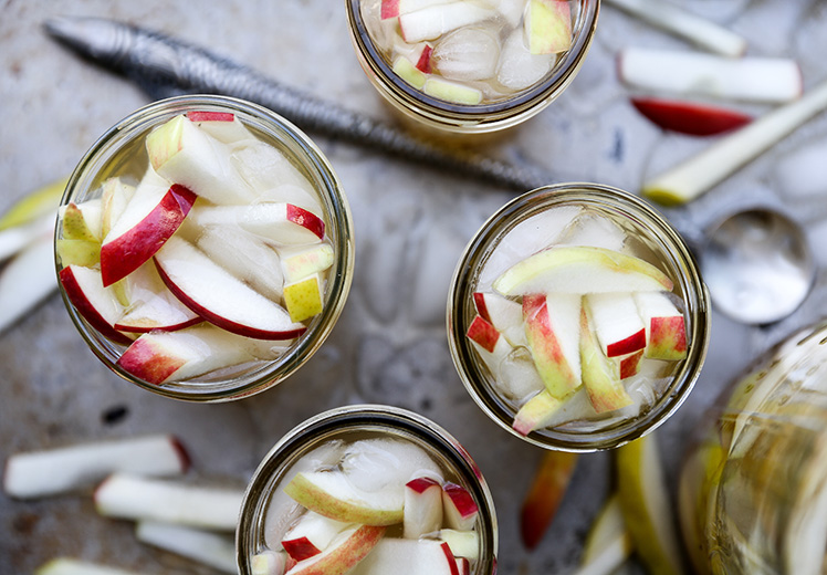 Apple Cider and Elderflower White Sangria The Floating Kitchen