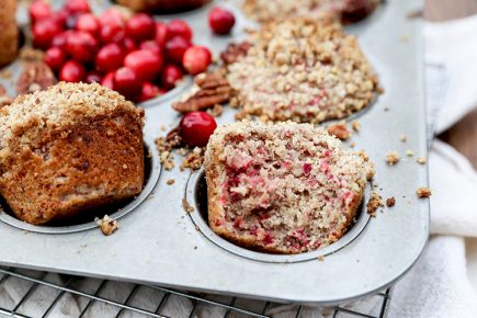 Cranberry-Pecan Muffins | www.floatingkitchen.net