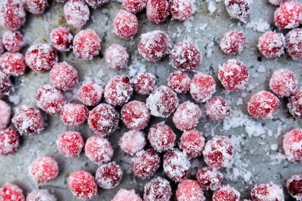 Sparkling Sugared Cranberries | www.floatingkitchen.net