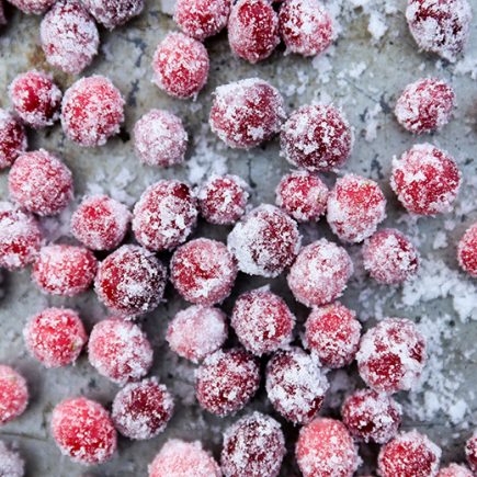 Sparkling Sugared Cranberries | www.floatingkitchen.net