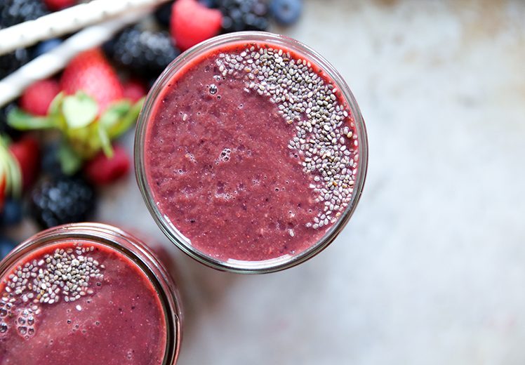 Berry-Beet Smoothie | www.floatingkitchen.net