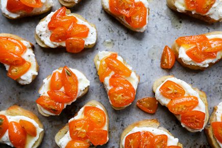 Spicy Kumquat and Whipped Ricotta Crostini | www.floatingkitchen.net