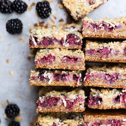 Blackberry Squares | www.floatingkitchen.net