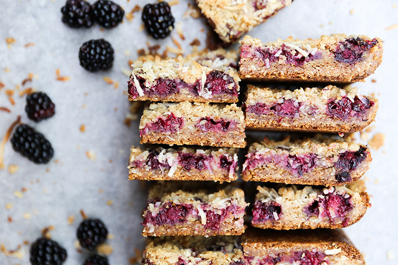 Blackberry Squares | www.floatingkitchen.net