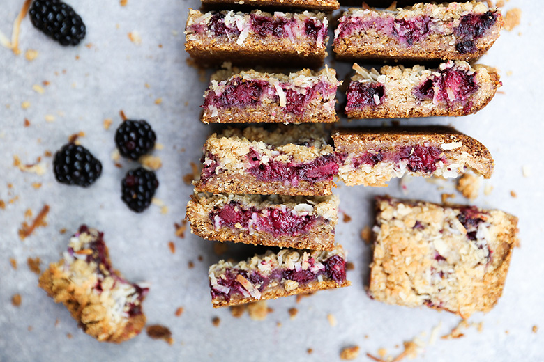 Blackberry Squares | www.floatingkitchen.net