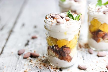 Grilled Pineapple and Coconut Parfaits | www.floatingkitchen.net