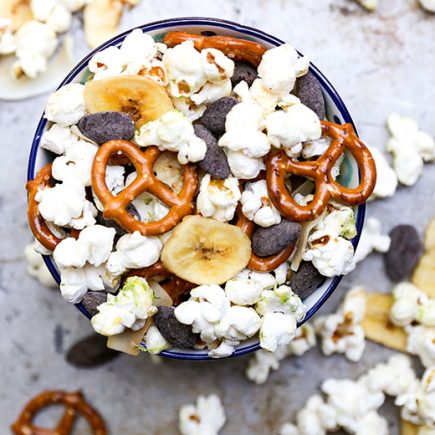 Tropical Popcorn Snack Mix | www.floatingkitchen.net