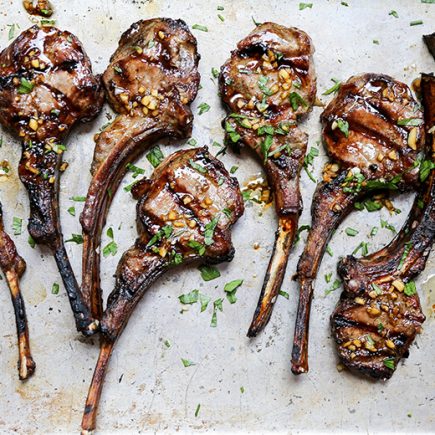 Easy Grilled Ginger-Soy Lamb Chops | www.floatingkitchen.net