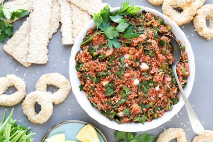 Armenian Bulgur, Parsley and Tomato Salad | www.floatingkitchen.net