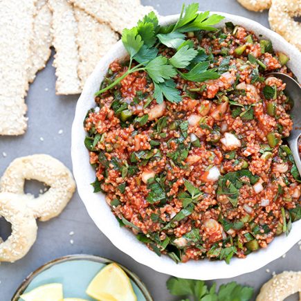 Armenian Bulgur, Parsley and Tomato Salad | www.floatingkitchen.net