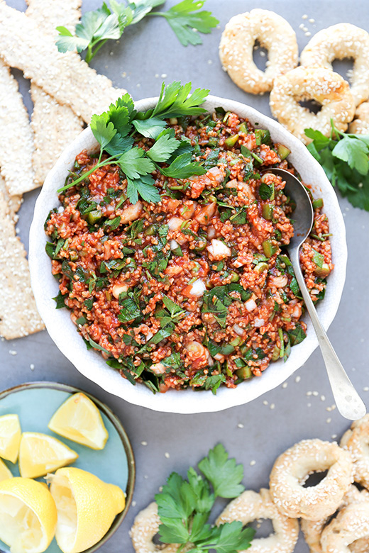 Armenian Bulgur, Parsley and Tomato Salad | www.floatingkitchen.net