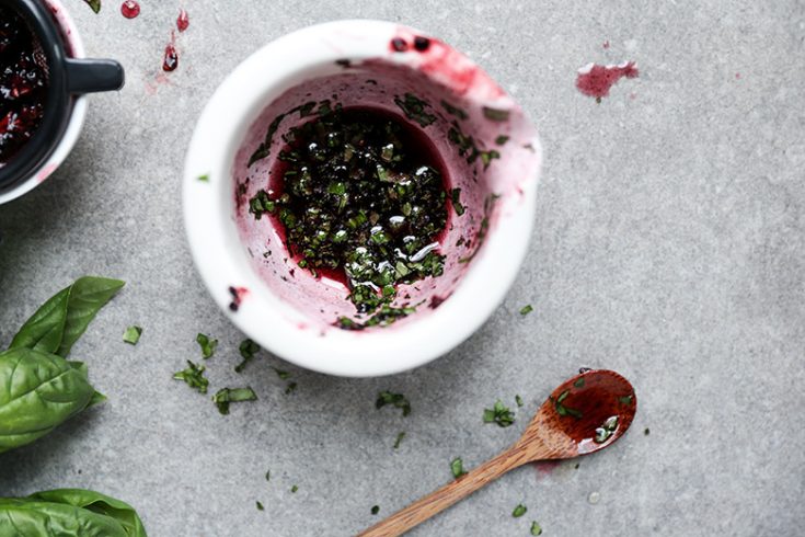 Blackberry Basil Healing Mask