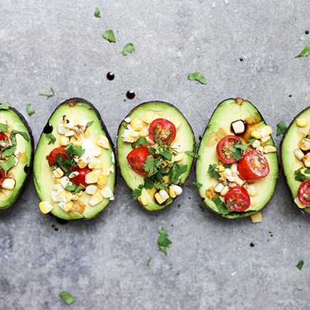 Baked Avocados with Fresh Salsa | www.floatingkitchen.net