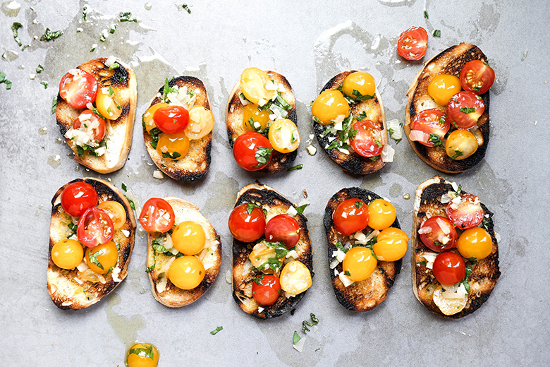 Beer-Marinated Cherry Tomatoes | www.floatingkitchen.net