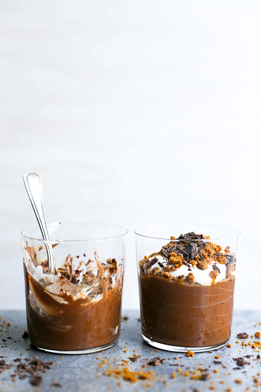 Easy Blender Pumpkin Chocolate Pudding {Virtual Pumpkin Party} | www.floatingkitchen.net