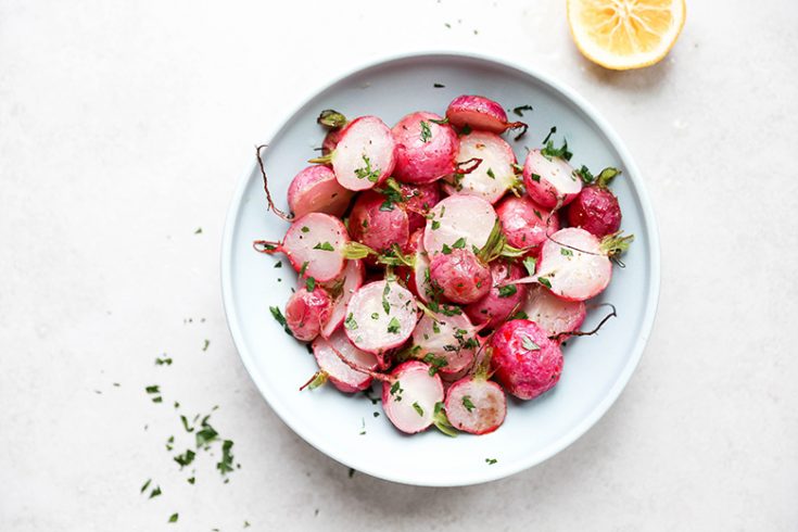 Roasted Radishes