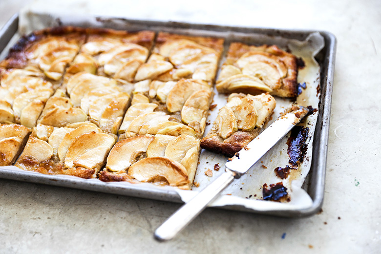 Apple Tart with Tahini Frangipane | www.floatingkitchen.net