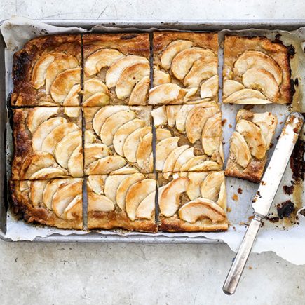 Apple Tart with Tahini Frangipane | www.floatingkitchen.net