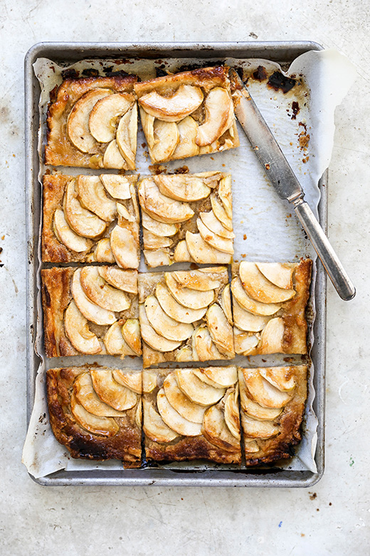 Apple Tart with Tahini Frangipane | www.floatingkitchen.net