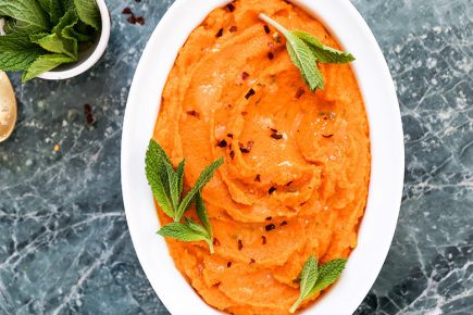 Carrot Mash with Orange and Mint | www.floatingkitchen.net
