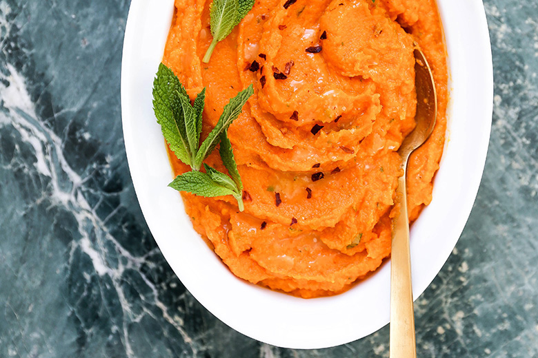 Carrot Mash with Orange and Mint | www.floatingkitchen.net