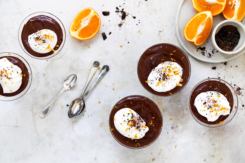 Earl Grey and Orange Infused Blender Chocolate Mousse | www.floatingkitchen.net