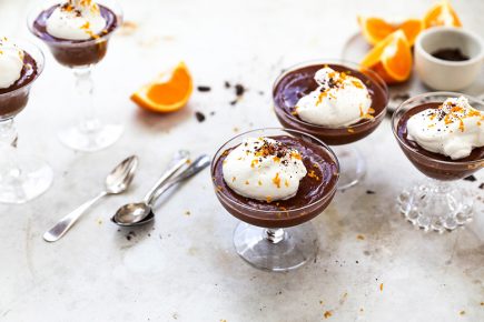 Earl Grey and Orange Infused Blender Chocolate Mousse | www.floatingkitchen.net