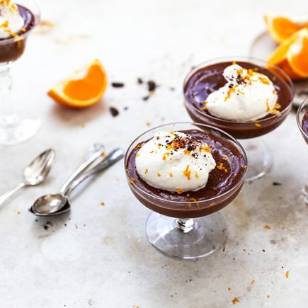 Earl Grey and Orange Infused Blender Chocolate Mousse | www.floatingkitchen.net