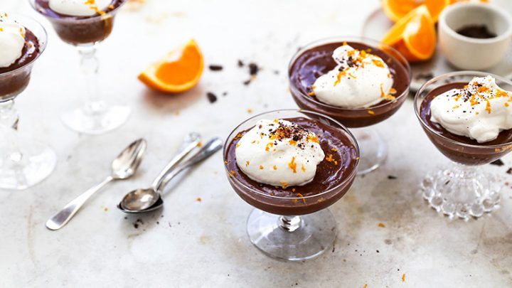 Earl Grey and Orange Infused Blender Chocolate Mousse – Floating