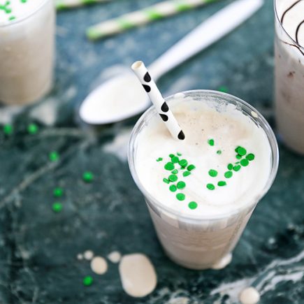 Boozy St. Patrick’s Day Milkshakes | www.floatingkitchen.net