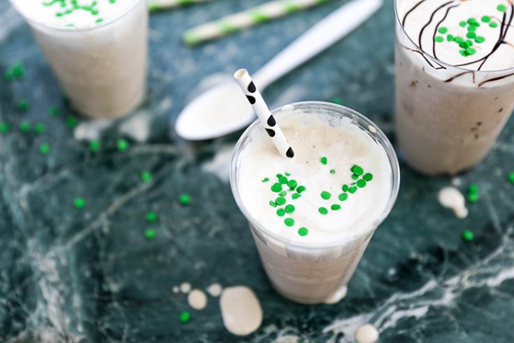 Boozy St. Patrick’s Day Milkshakes