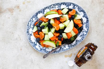 Fruit Salad with Maple Dressing {Plus my Formula for Making the Best Fruit Salads} | www.floatingkitchen.net